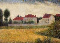 Seurat, Georges - White Houses, Ville d'Avray